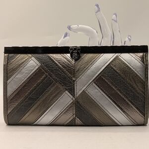 Elegant Metallic Clutch/Wallet by Style& Co New